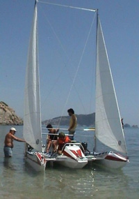 Doppelsegel_Touristenboot